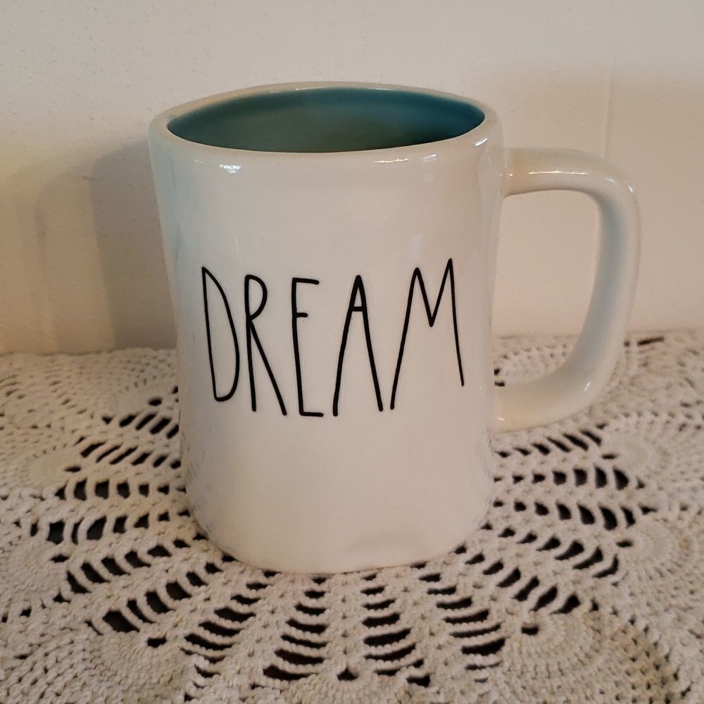EUC Rae Dunn Coffee Mug - "DREAM"